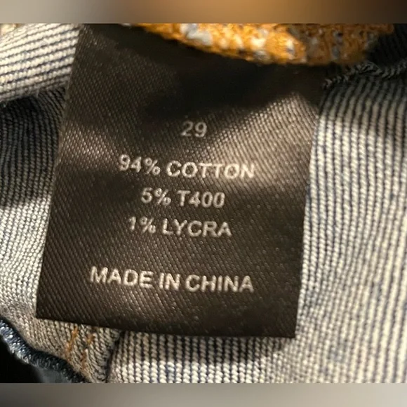 Johnny Was Shuri Floral Embroidered High-Rise Wide Leg Jeans Size 29 Inseam‎ - Picture 10 of 11